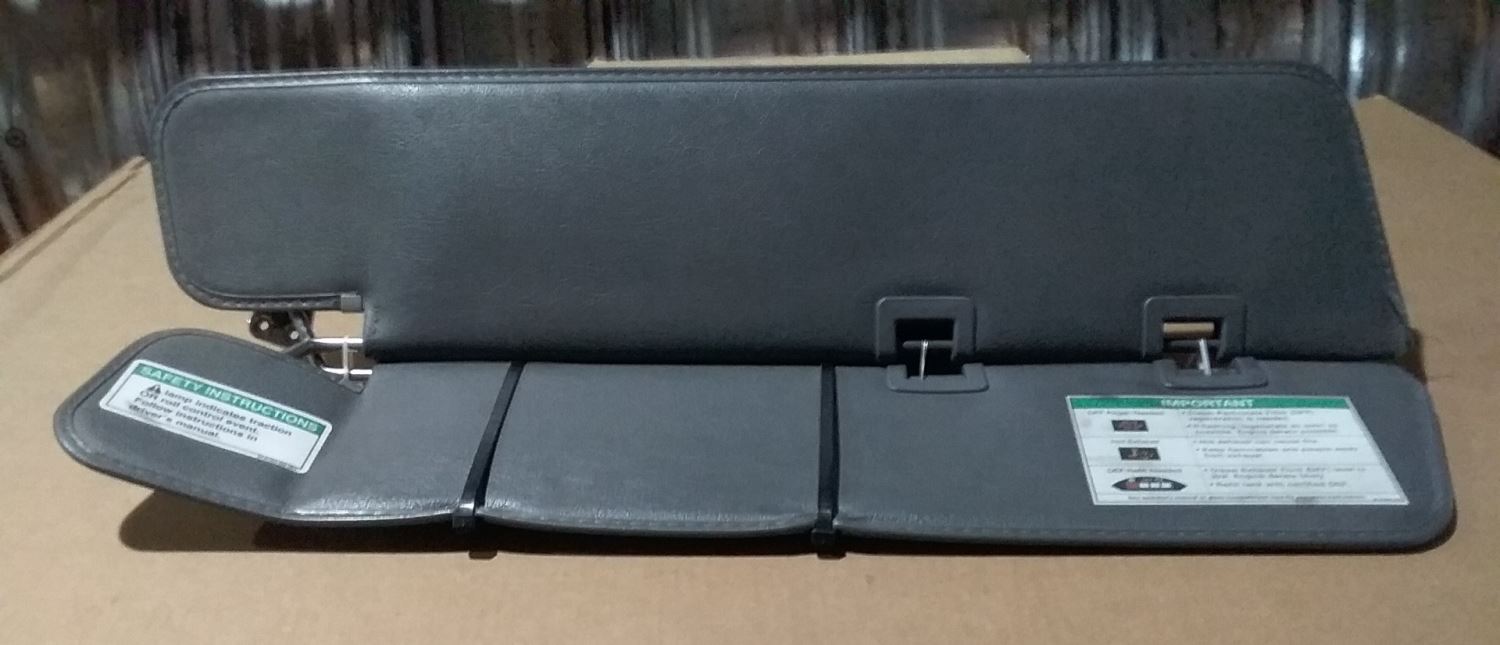 freightliner cascadia interior sun visor